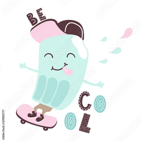 Cool ice cream rider
