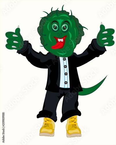 Bacteria in suit
