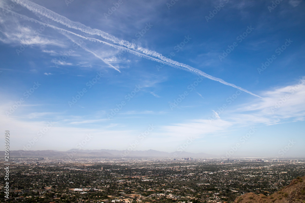 Sky above Scottsdale, Arizona