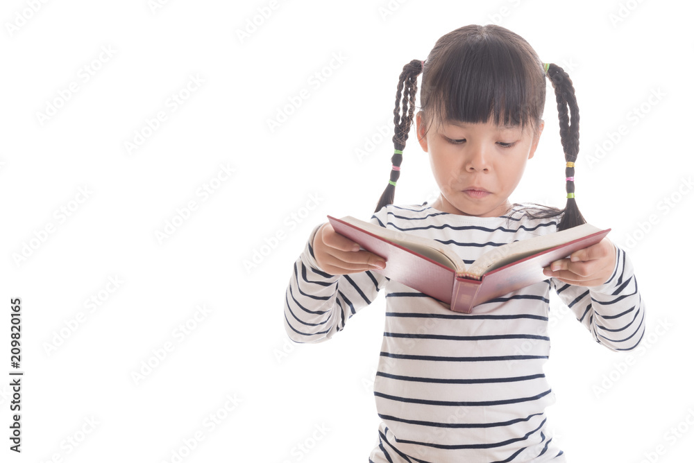 Little girl kid adorable cute book education portrait concept Little girl kid adorable cute book education portrait concept