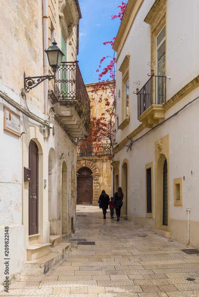 Grottaglie (Italy) - The city in province of Taranto, Apulia region, southern Italy, famous for artistic ceramics. Here the suggestive historic center.