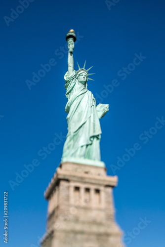 Amerikanische Freiheitsstatue in New York City, USA