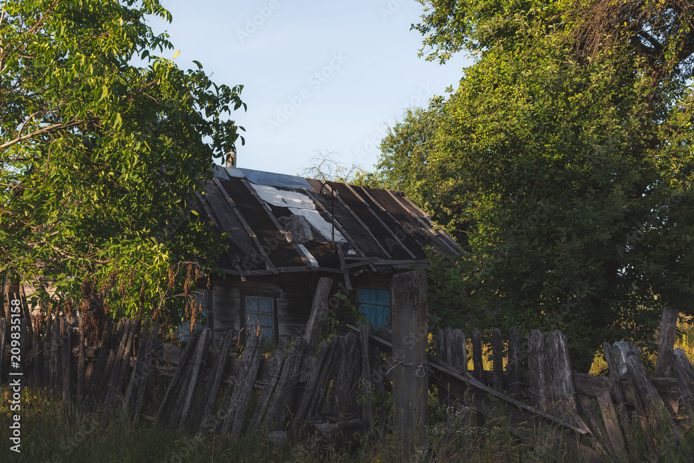Summer time in the village of Belarus, Mirnoe Summer time in the village of Belarus, Mirnoe