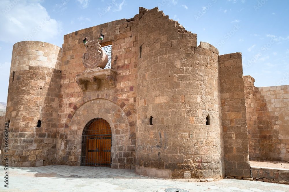 Main entrance gate of Aqaba Fortress