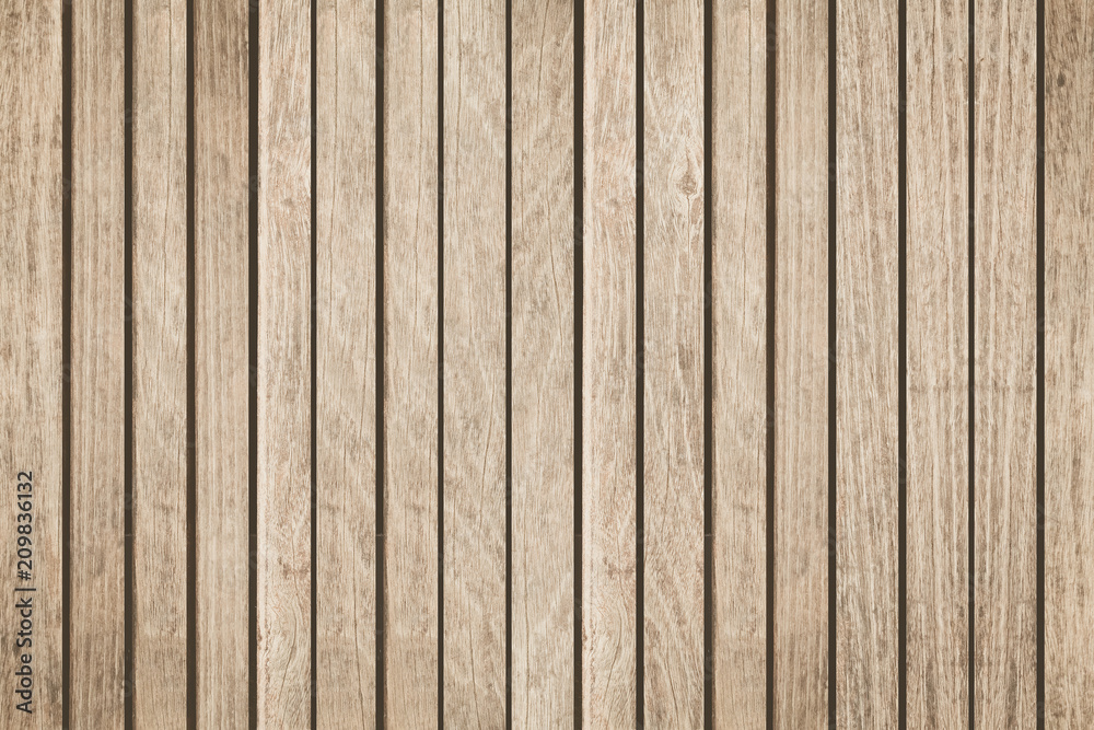 Naklejka premium Wood fence or Wood wall background seamless and pattern