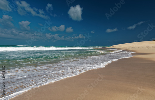 Island Boa Vista in Cape Verde  landscape - seaside