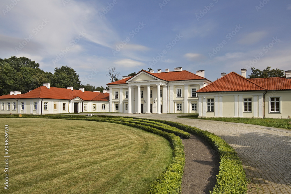 Oginski Palace in Siedlce. Poland