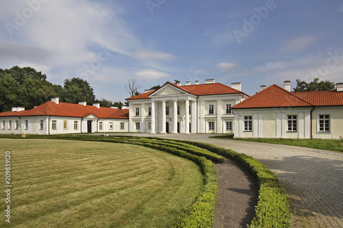 Oginski Palace in Siedlce. Poland