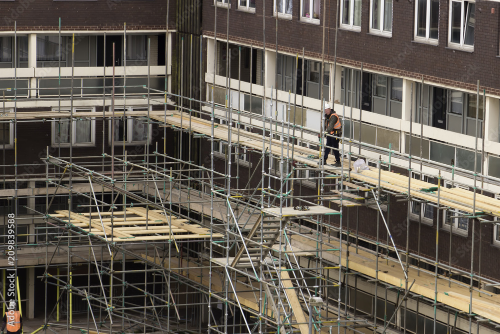 Building under construction. Location England, Wolverhampton