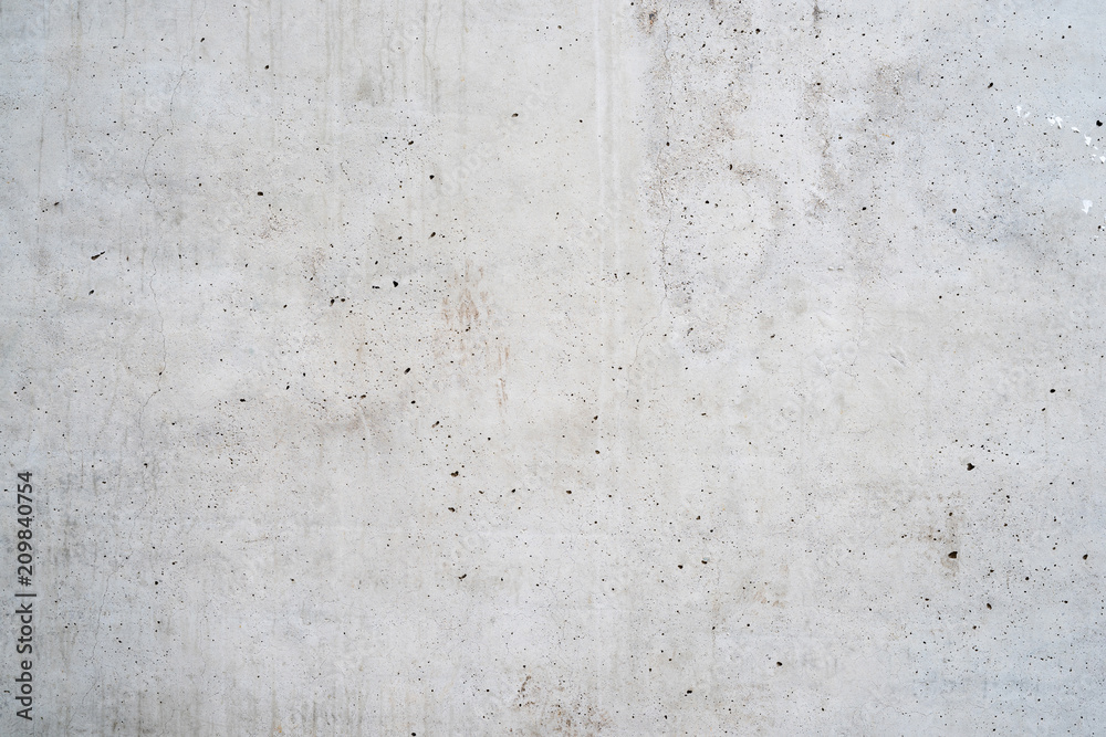 Texture of old white concrete wall for background