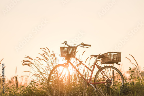 bicycle at sunset © AlexPhototest