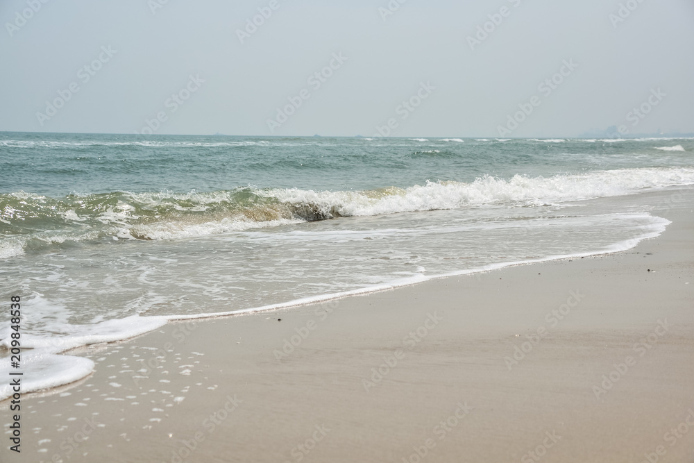 Beach and wave