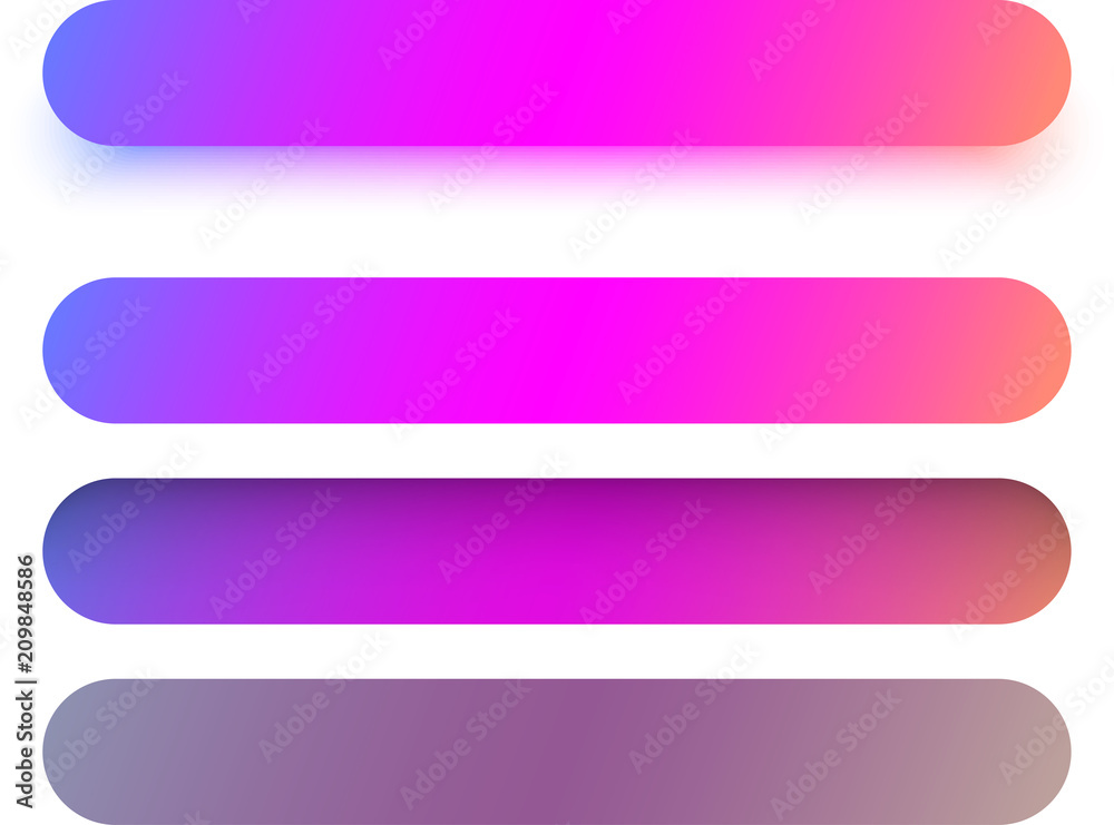 Pink web button templates isolated on white. Pink web button templates isolated on white.