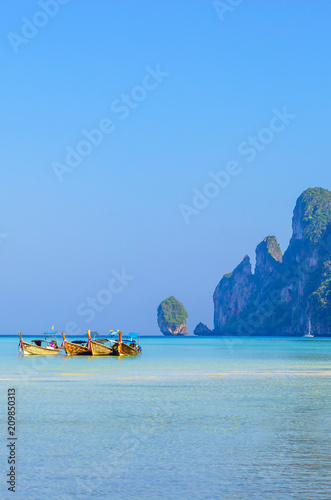  Phi Phi Islands are a popular tour destination from Phuket and Krabi. photo