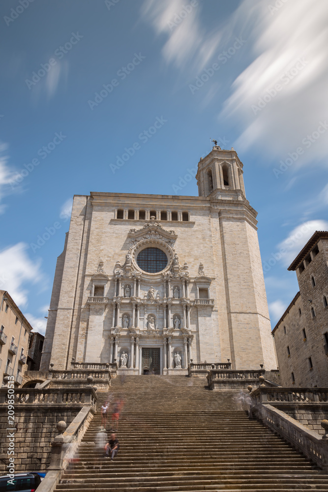 Landmark from a spanish town Gerona