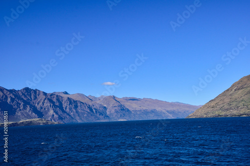 Queenstown , NEW ZEALAND - May 3, 2016: Queenstown in the fall