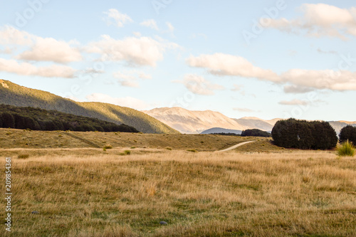 Southland, NEW ZEALAND - May 3, 2016: North Mavora Lake,Fiordland National Park, New Zealand.