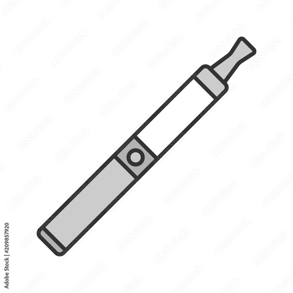 E-cigarette color icon E-cigarette color icon