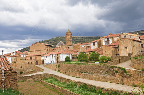 village of La Iglesuela del Cid, Maestrazgo, Teruel province, Aragon, Spain photo