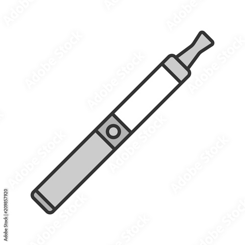 E-cigarette color icon