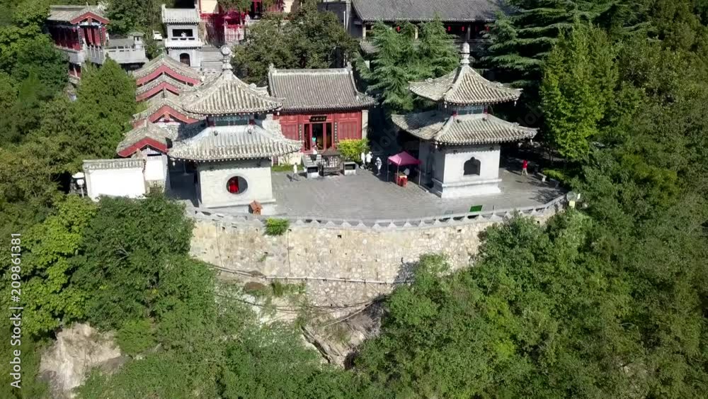 Drone reveal of an awesome chinese temple with a DJI drone. Drone reveal of an awesome chinese temple with a DJI drone.