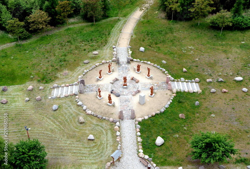 Erlebnispark Teichland nördlich von Cottbus