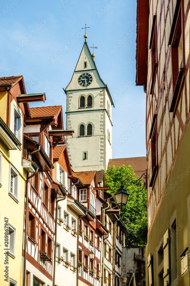 Fototapeta premium meersburg old town