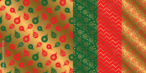 Simple geometric xmas repea...