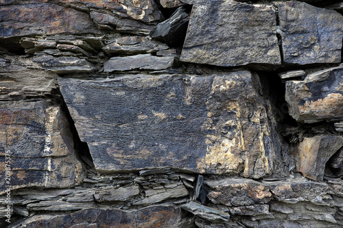 Foto Steinwand