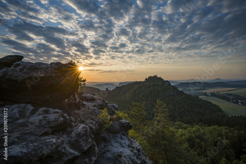 Sonnenaufgang auf dem Gohrisch