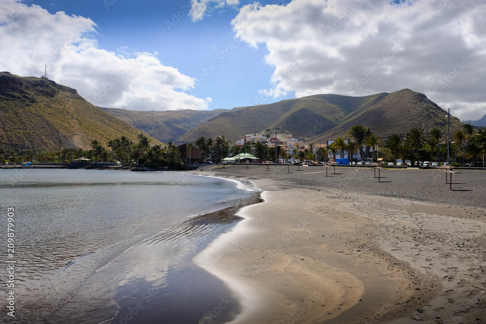 Fototapeta premium san sebastian de la gomera beach