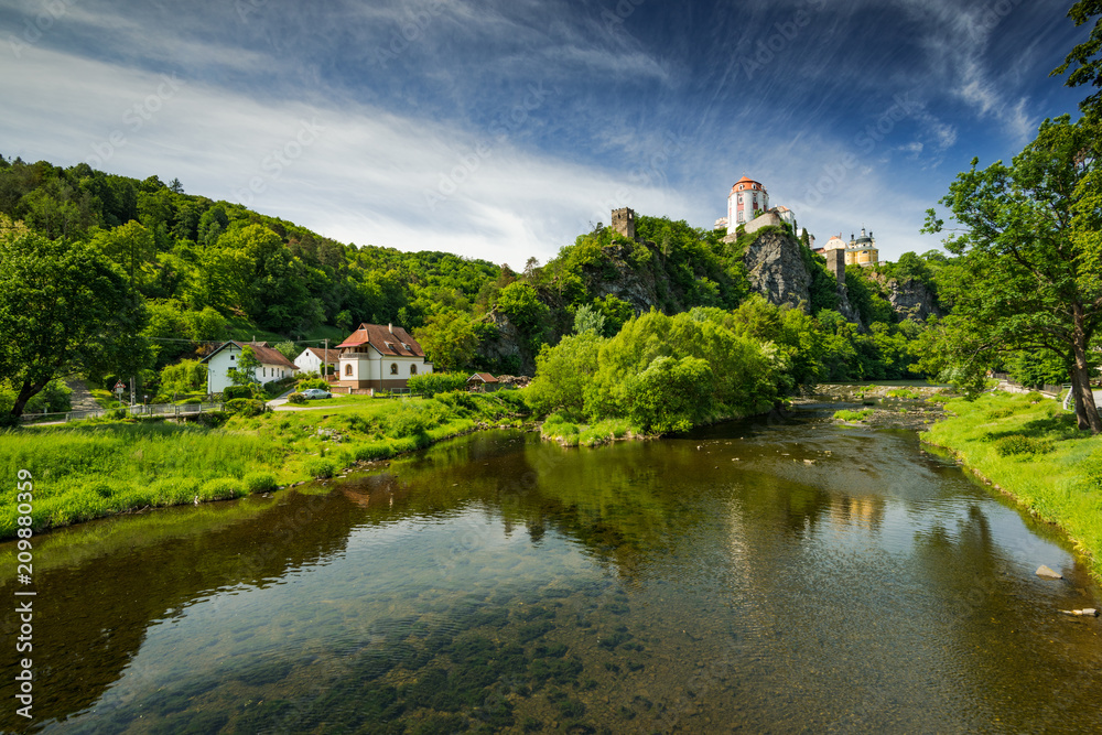 Vranov nad Dyjí Chateau Castle in South Moravia, Czech Republic