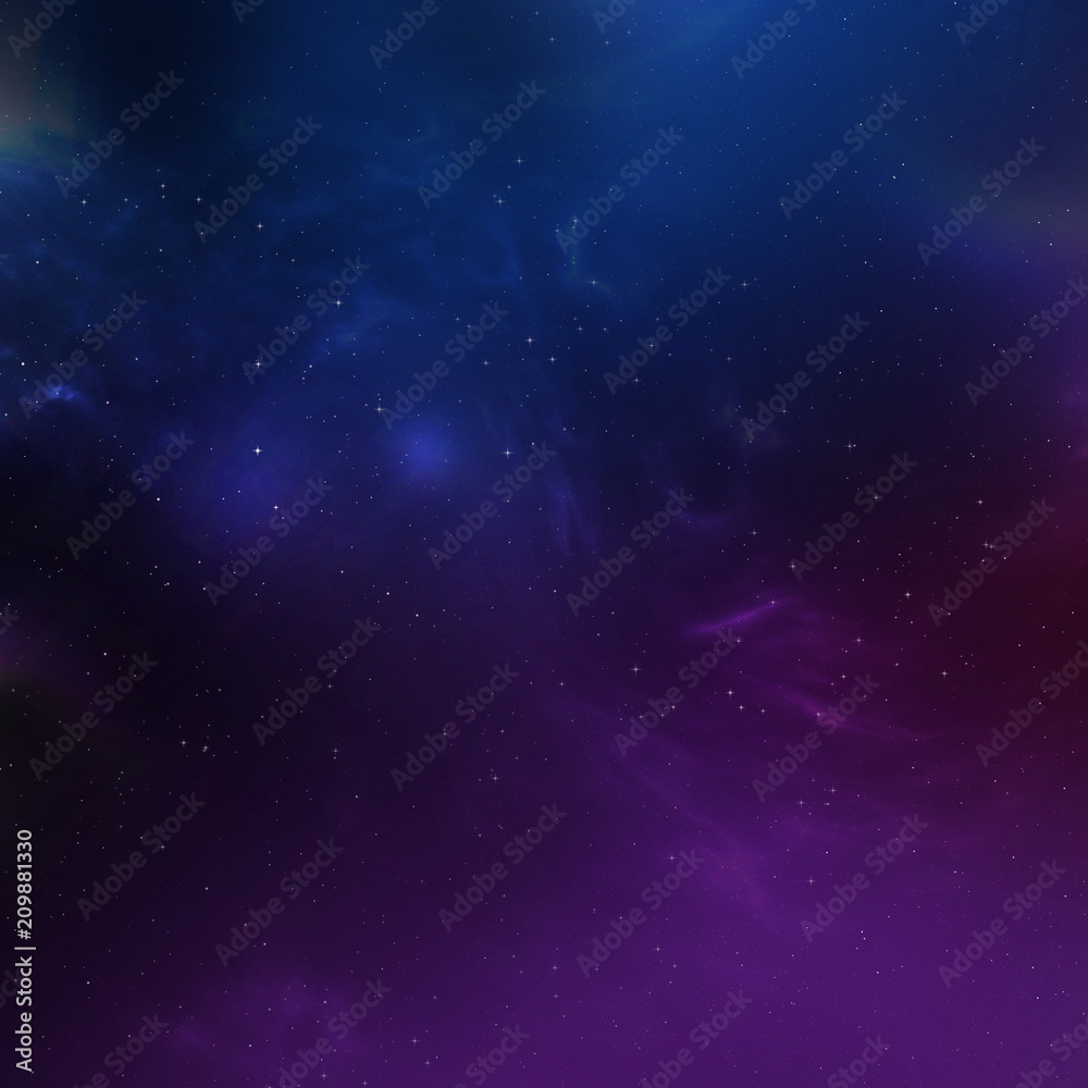 Abstract beautiful galaxy background