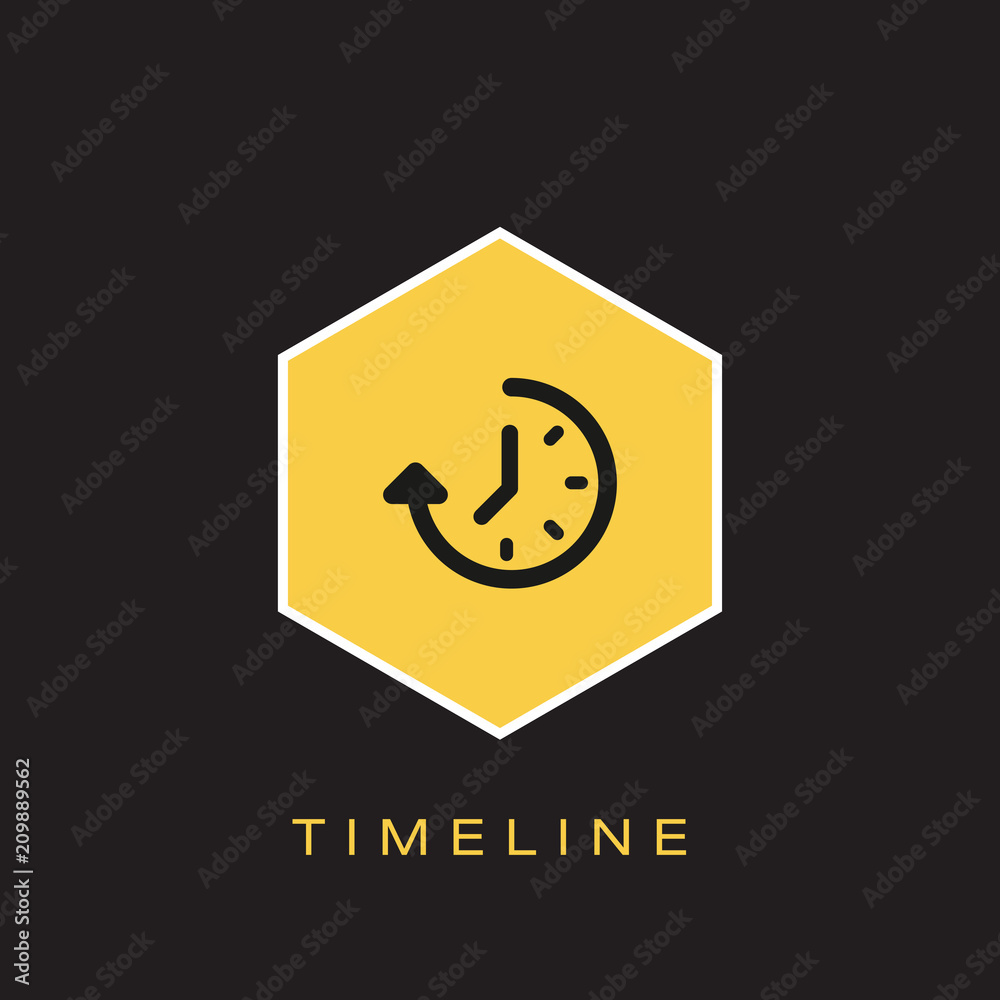 Time Line Icon Time Line Icon