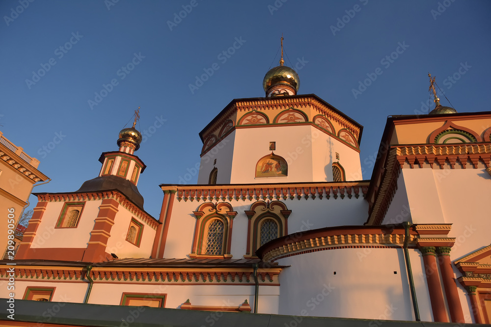 The Epiphany Cathedral (Epiphany Cathedral) is an Orthodox church in Irkutsk,