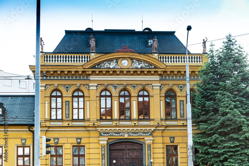 Photography Antique building view in Old Town Bratislava, Slovakia