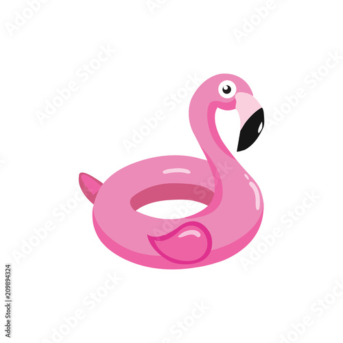 Flamingo Schwimmring