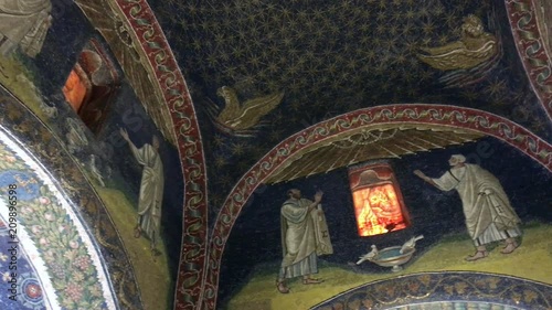 Mausoleum of Galla Placidia mosaic ceiling