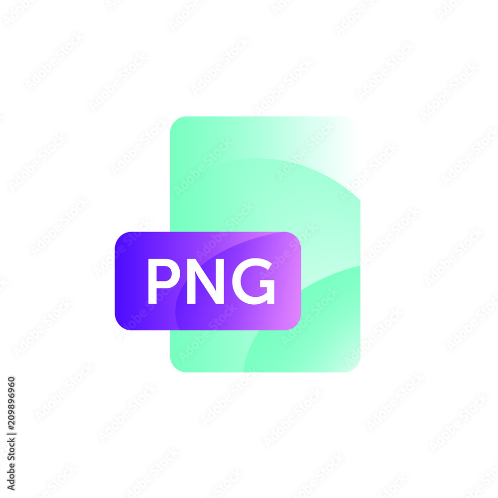 PNG format icon. Vector. Gradient flat style. Bright, fashionable illustration of icons. Image is isolated on white background. A modern icon for the site and presentation.