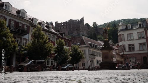 Heidelberg Castle Ruin, Low angle, Summer 2018