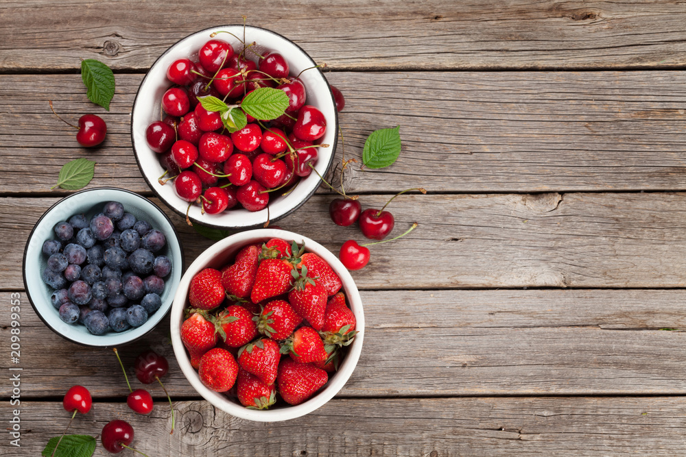 Fresh summer berries Fresh summer berries