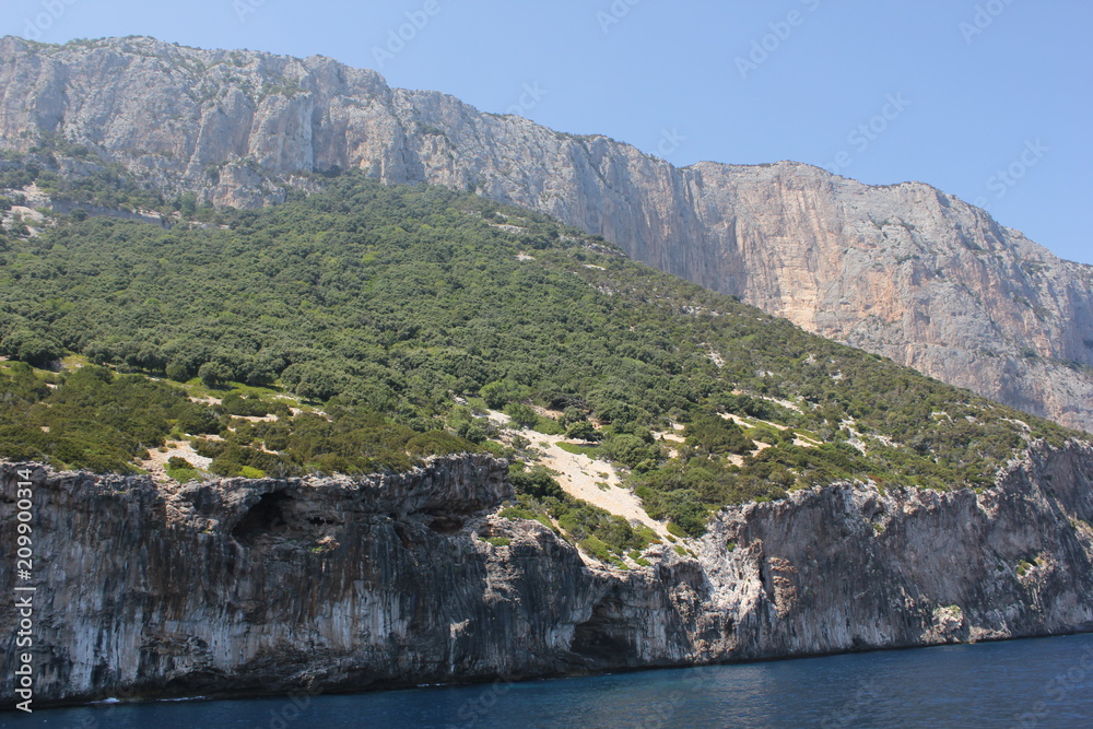 the beautiful bay in the Gulf of Orosei, Sardinia - Italy.