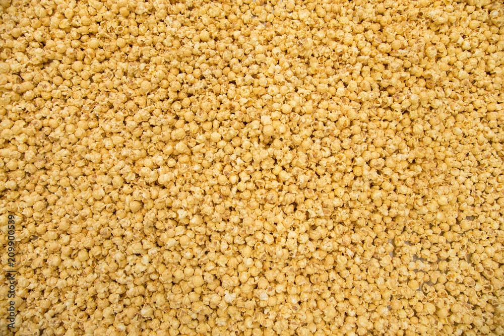 A Background of Caramel Popcorn A Background of Caramel Popcorn