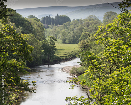 River Wharfe near Grassington, North Yorkshire photo