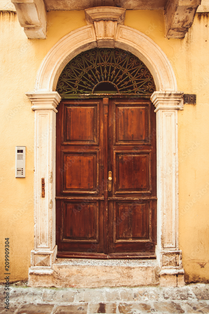 Old door in Budva