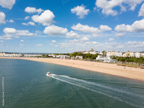 A boat in Exmouth, UK