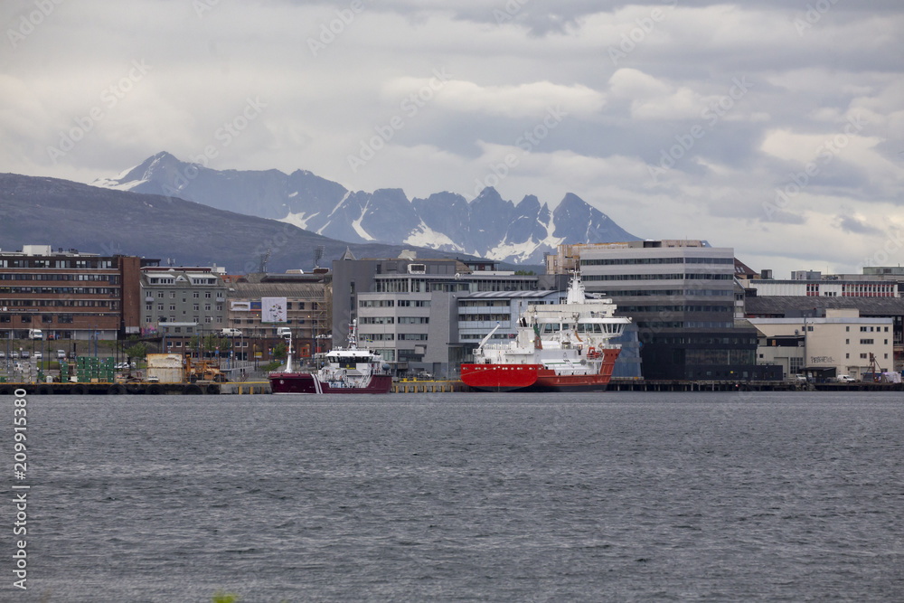 Bodø City by the seaside in NORDLAND COUNTY - MS With Marine