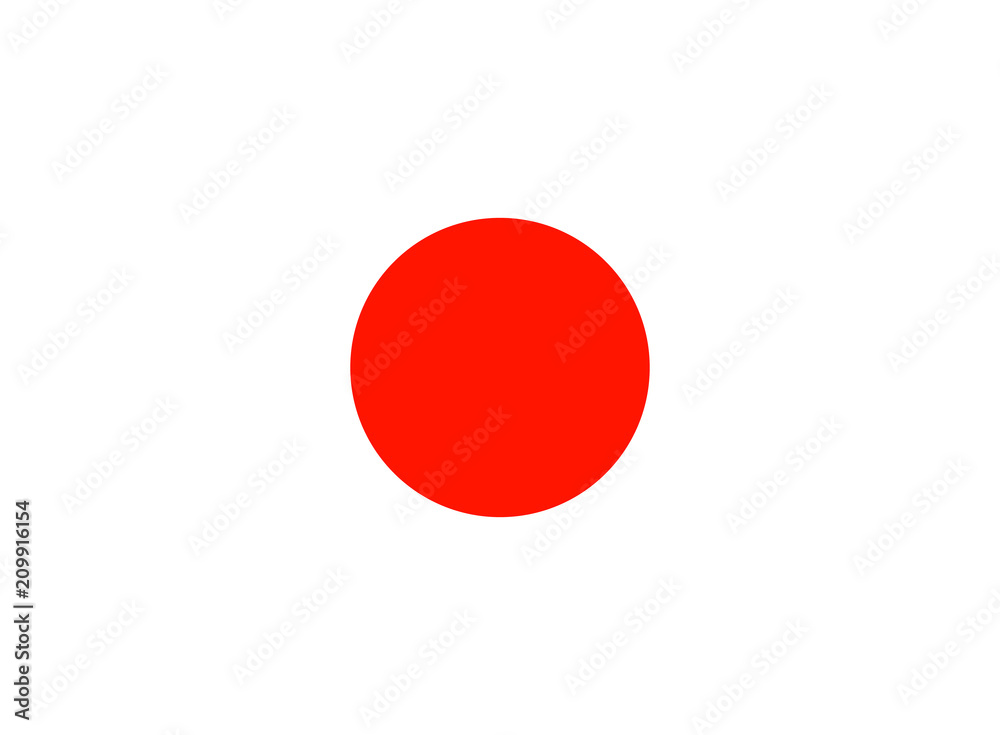 Vector Japanese Original Flag, Background Template. Vector Japanese Original Flag, Background Template.