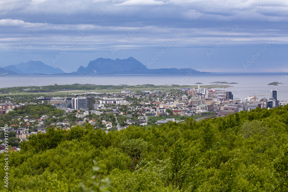 Bodo City in Northern Norway