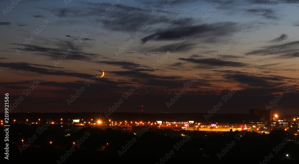New moon night New moon night